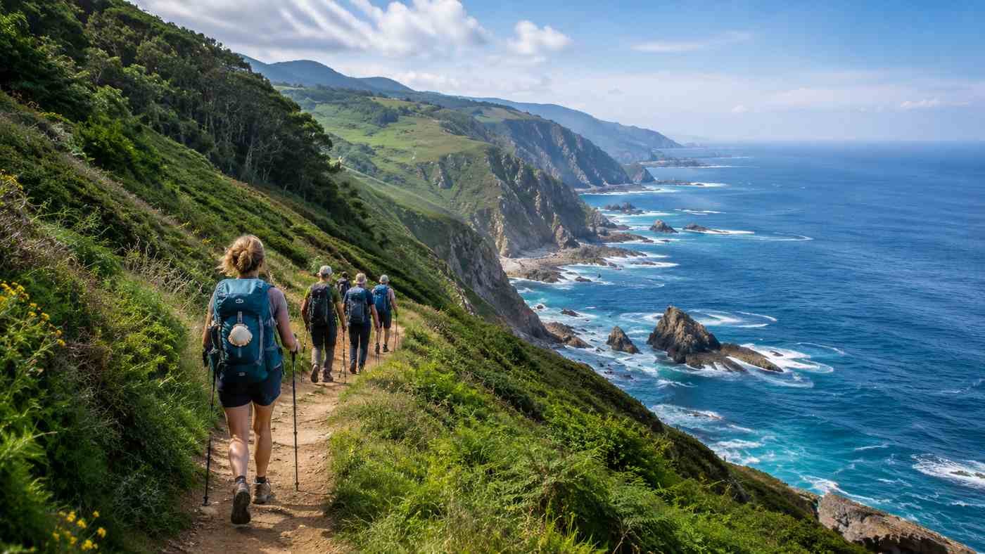 Camino de Santiago del Norte: etapas por la cornisa cantábrica
