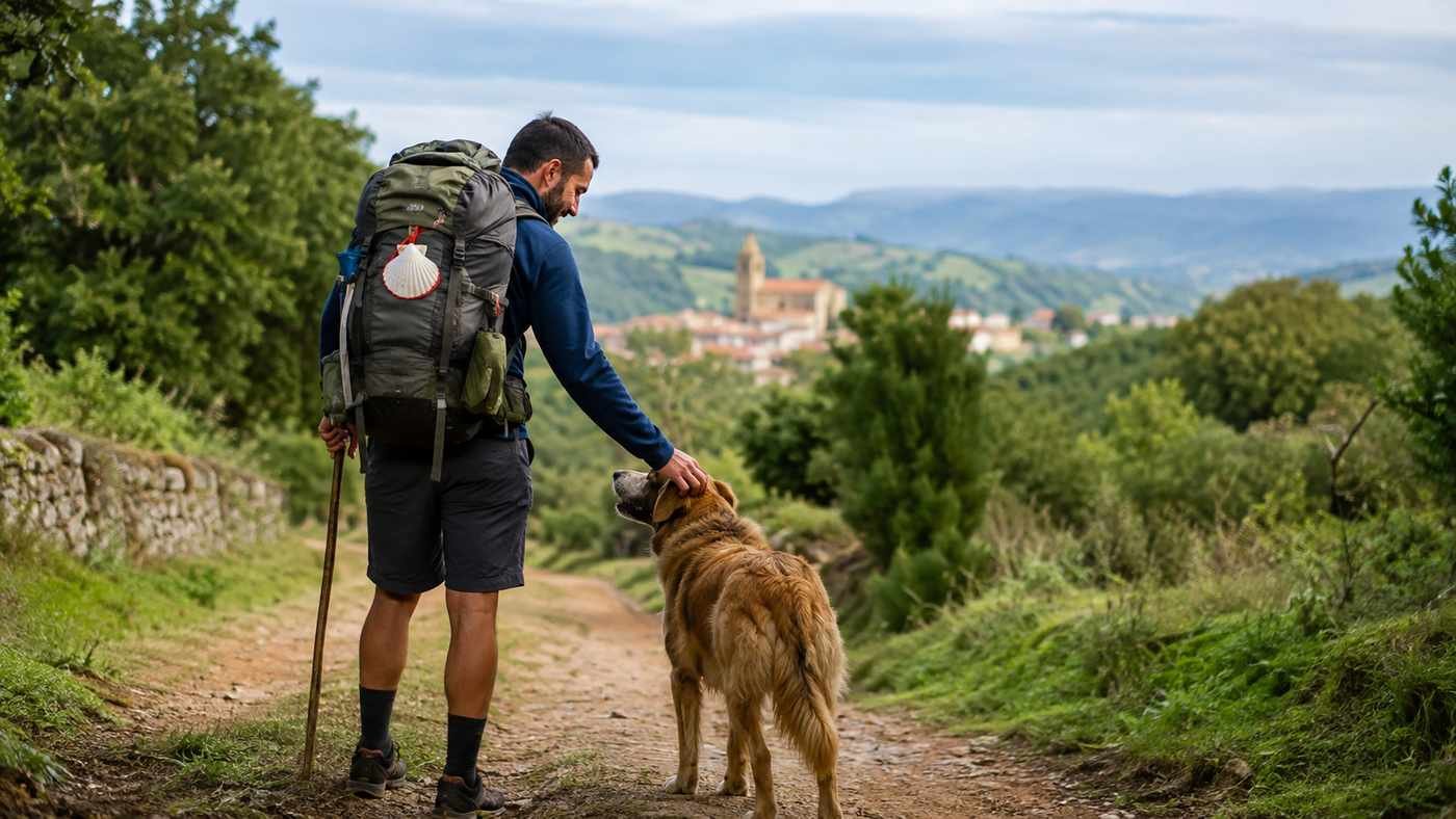 Camino de Santiago con perro: lo que hay que resolver antes