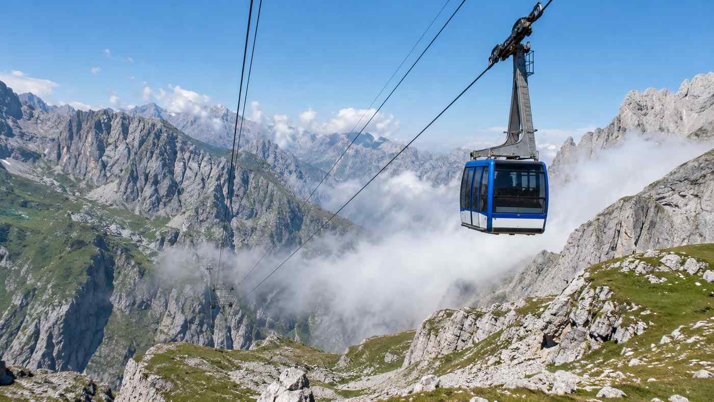 Teleférico de Picos de Europa: subir a 1.823 metros en 4 min